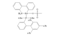 Methanesulfonato(2-di-t-butylphosphino-2’,4’,6’-tri-i-propyl-1,1’-biphenyl)(2’-amino-1,1’-biphenyl-2-yl)palladium(II)