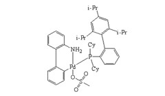 Methanesulfonato(2-dicyclohexylphosphino-2’,4’,6’-tri-i-propyl-1,1’-biphenyl)(2’-amino-1,1’-biphenyl-2-yl)palladium(II)