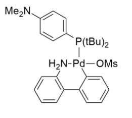 甲磺酸[(4-(N,N-二甲氨基)苯基]二叔丁基膦(2-氨基-1,1’-联苯-2-基)钯(II),AmphosPd G3