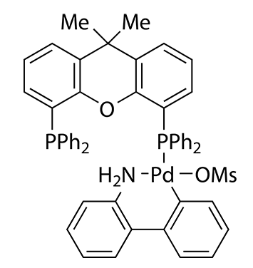 甲烷磺酸(9,9-二甲基-4,5-双二苯基膦氧杂蒽)(2’-氨基-1,1’-联苯-2-基)钯(II)/XANTPHOS PD G3