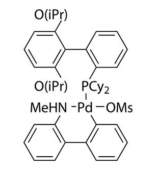 甲烷磺酸(2-二环己基膦基-2’,4’,6’-三-异丙基-1,1’-联苯基)(2’-氨基-1,1’-联苯-2-基)钯(II)  RuPhos Palladacycle Gen. 4 