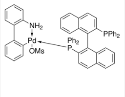 甲烷磺酸（1,1’-联萘-2,2’-双二苯膦）(2-氨基-1,1’-联苯-2-基)钯(II)  BINAP PD G3