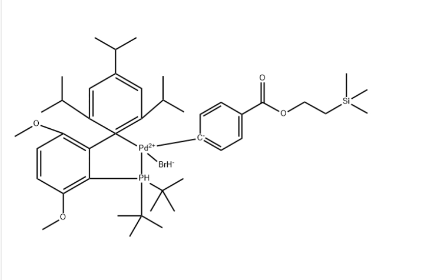 (SP-4-2)-[[3,6-二甲氧基-2′,4′,6′-三(1-甲基乙基)[1,1′-联苯]-2-基-ΚC1′]双(1,1-二甲基乙基)膦-ΚP][4-[[2-(三甲基甲硅烷基)乙氧基]羰基]苯基]溴化钯