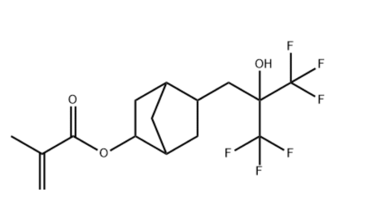 5-[3,3,3-三氟-2-羟基-2-(三氟甲基)丙基] 双环[2.2.1]庚-2-基2-甲基-2-丙烯酸酯