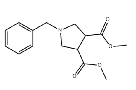  dimethyl 1-benzylpyrrolidine-3,4-dicarboxylate