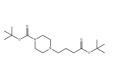 1-Piperazinebutanoic acid, 4-[(1,1-dimethylethoxy)carbonyl]-, 1,1-dimethylethyl ester