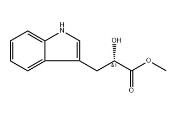 1H-Indole-3-propanoic acid, α-hydroxy-, methyl ester, (αS)-