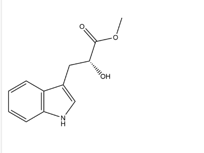 1H-Indole-3-propanoic acid, α-hydroxy-, methyl ester, (αR)-