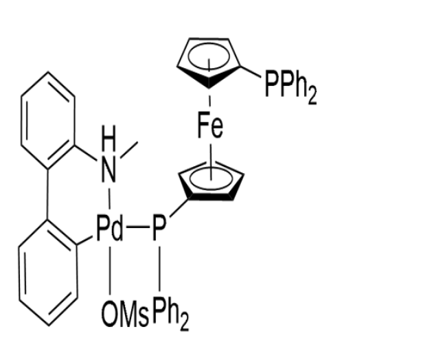 甲磺酸（1,1’-双(二苯基膦)二茂铁） (2’-甲基氨基-1,1’-联苯-2-基)钯(II) DPPF Pd G4